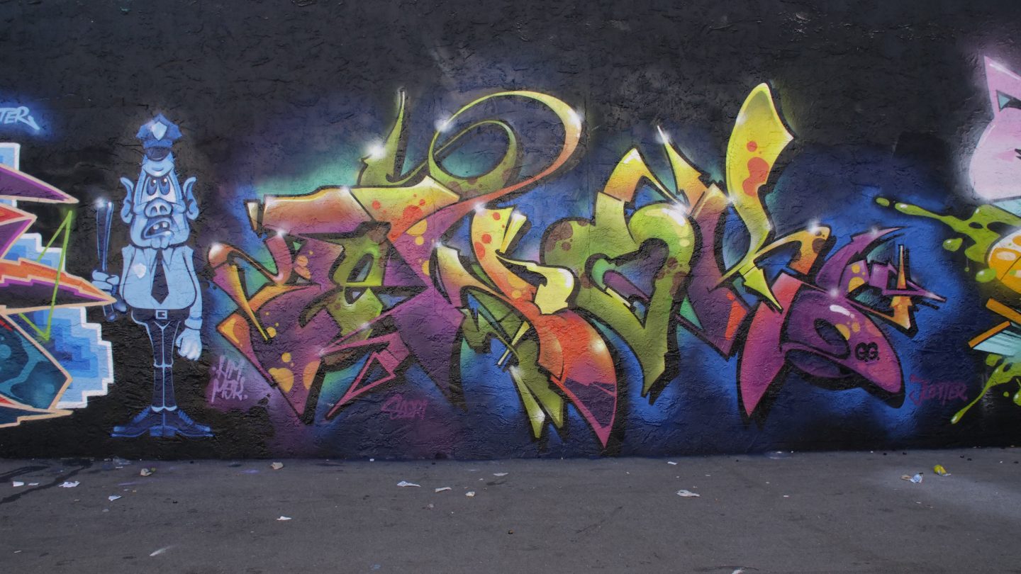 Autocollant Rare Ewok Attitude - Graffiti MSK AWR Revok Nekst - Slap Tag USA