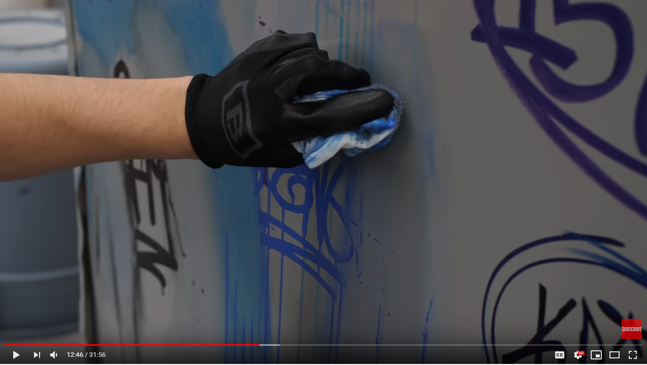 Graffiti Mops buff test